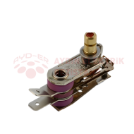 (AYD-ER) (16 Amper) Bimetal Termostat Kısa (13)