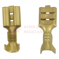 Geçmeli Dişi Terminal (300 Ad) (6.3mm)