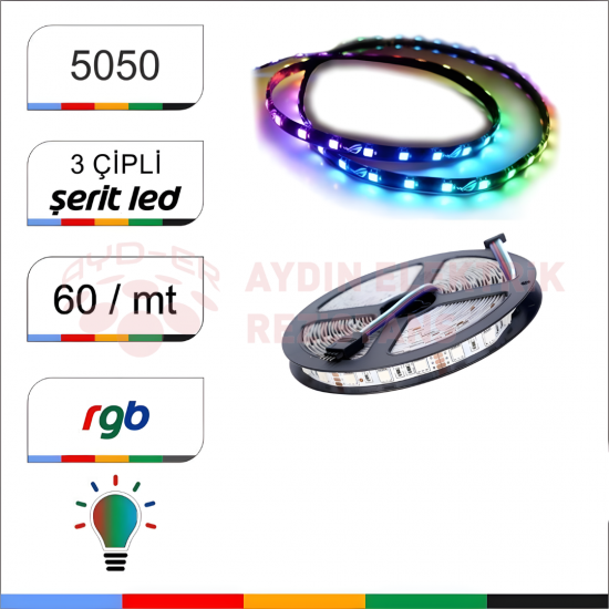 İç Mekan Led Rgb (5MT)
