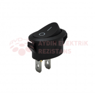 (AYD-ER) Mini Oval Işıksız Anahtar