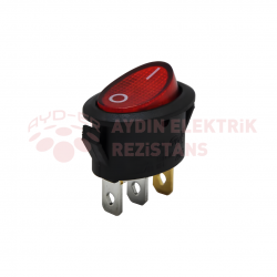 (AYD-ER) Mini Oval Işıklı Anahtar