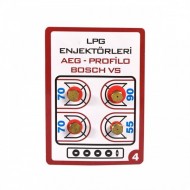 Enjektör No: 4 Aeg-Bosch Lpg 7 Lik