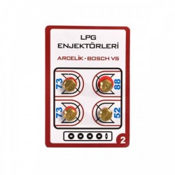Enjektör No: 2 Arçelik Lpg 9 Luk 