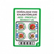 Enjektör No: 3 Aeg-Bosch DoğalGaz 7 Lik