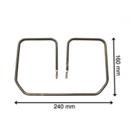 (BALÇIK)  Köşeli Tost Rezistansı 110V. 800W (6.5 Krom)