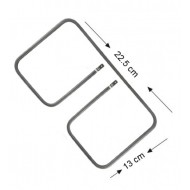 (BALÇIK) Lider Küçük Tost Rezistansı 110V. 650W (6.5 Krom)