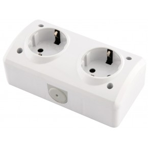 IP44 Nemli Yer Topraklı Priz + Topraklı Priz