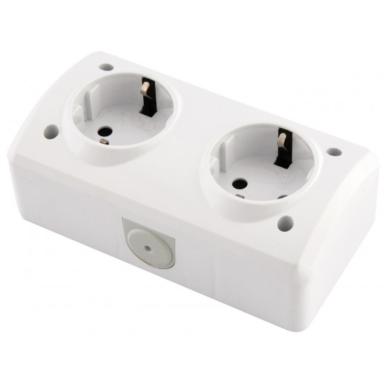 IP44 Nemli Yer Topraklı Priz + Topraklı Priz