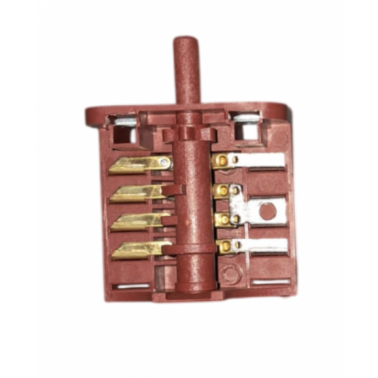 4+4 Çevirmeli Anahtar (5 Konum)