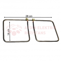 (BALÇIK) Tost Rezistansı 110V. 900W (6.5 Krom)