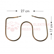 (BALÇIK) Tost Rezistansı 220V. 1000W (6.5 Krom)