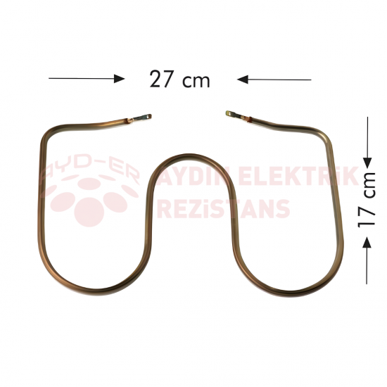 (BALÇIK) Tost Rezistansı 220V. 1000W (6.5 Krom)
