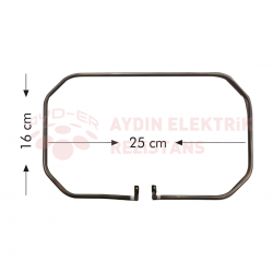 (BALÇIK) Sinbo Tost Rezistansı 110V. 1000W (6.5 Krom)