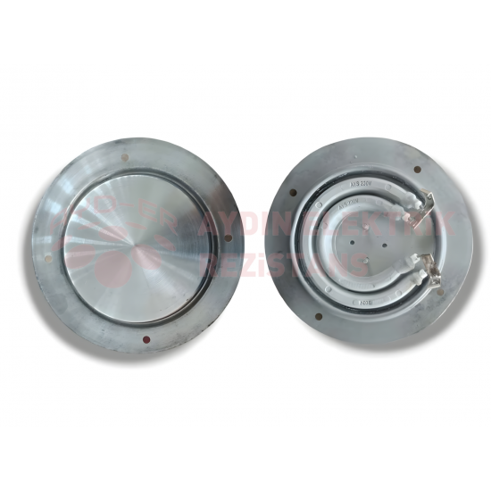1650W Gizli Semaver Rezistansı 220V 4 Delikli 140mm 