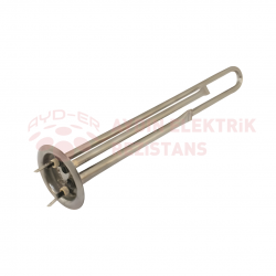 (BALÇIK) 1300W Krom Çift Termostat Borulu Tek Eleman Termosifon Rezistansı 220V