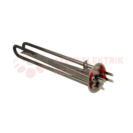2000W Çift Termostat Borulu Termosifon Rezistansı İki Elemanlı 220V