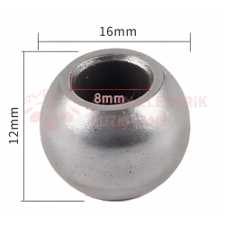 Vantilatör Burç 8 mm Çap Düz