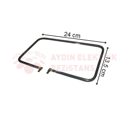 (BALÇIK) Tost Rezistansı 110V. 750W (6.5 Krom)