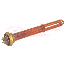 (BALÇIK) 2'' Kafalı Isıtıcı 220V-380V. 50CM 15000W (8.5 Bakır)