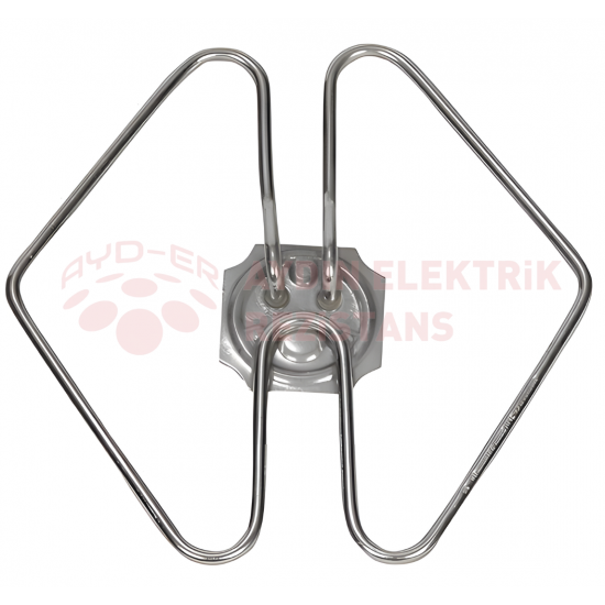 (BALÇIK) Kelebek Rezistans 220V. 2750W. (6.5 Krom)