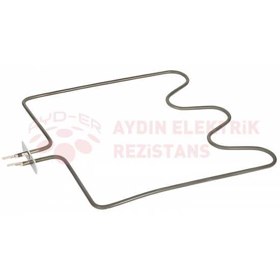 (BALÇIK) Kare Fırın Boru Rezistansı Küçük 220V. 2000W  (6.5 Krom)