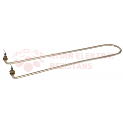(BALÇIK) Benmari Rezistansı (Eğik)  40 cm = 220.V 1500W (8.5 Krom)