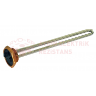 (BALÇIK) 1-1\4 Düz Termovat Isıtıcı Rezistansı 220V 30CM 2000W (8.5 Krom)
