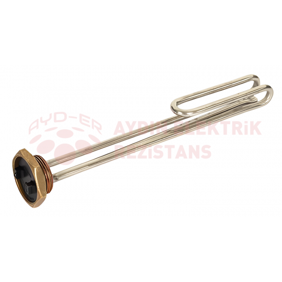 (BALÇIK) 1-1\4 Kıvrık Termovat Isıtıcı Rezistansı 220V 35CM 2500W (8.5 Krom)