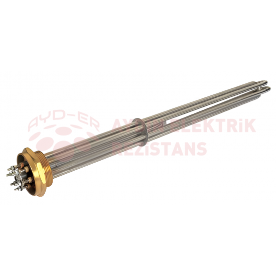 (BALÇIK) 1-1\2'' Kafalı Isıtıcı 220V-380V. 29CM 7500W (8.5 Krom)