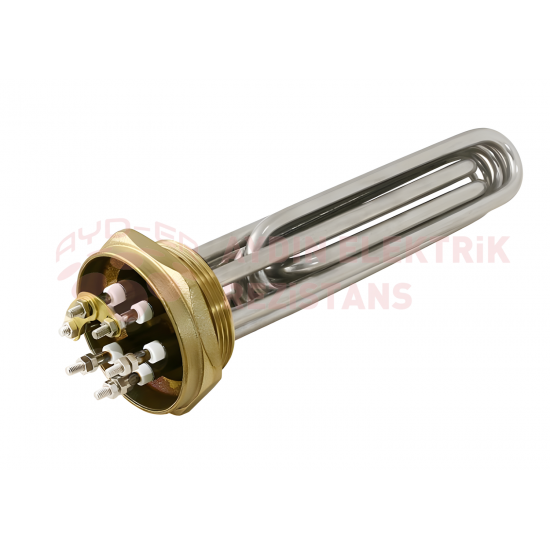 (BALÇIK) 2'' Tolon Rezistansı 220V-380V 6000W (8.5 Krom)  27Cm