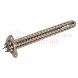 (BALÇIK) Küçük Kafalı Endüstriyel Bulaşık Mak. Rezistansı 220V. 4500W (8.5 Krom)