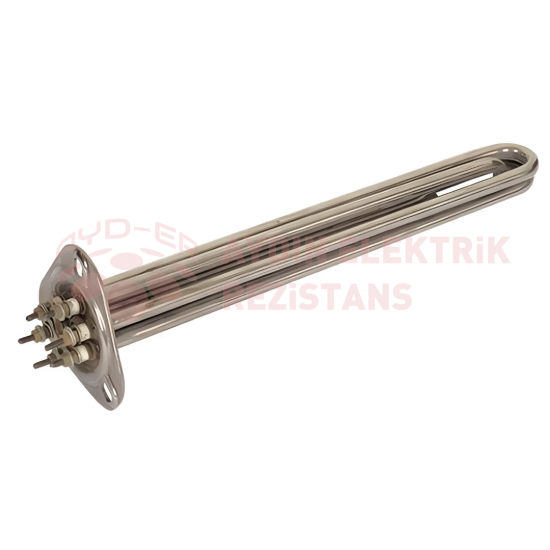 (BALÇIK) Küçük Kafalı Endüstriyel Bulaşık Mak. Rezistansı 220V. 4500W (8.5 Krom)